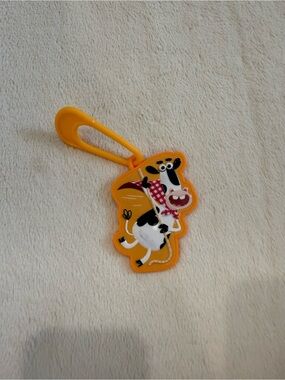 Chick-Fil-A Cow Keychain
